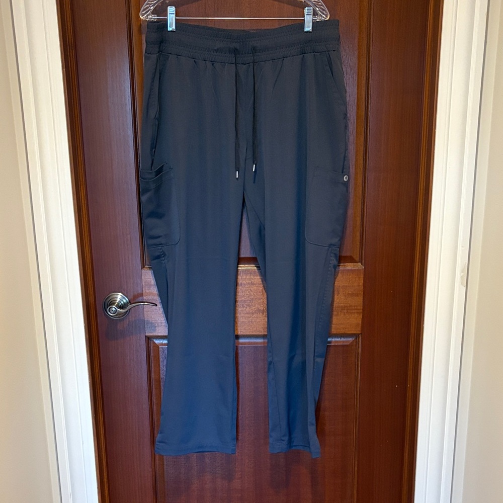 Women’s charcoal gray scrub pants XL